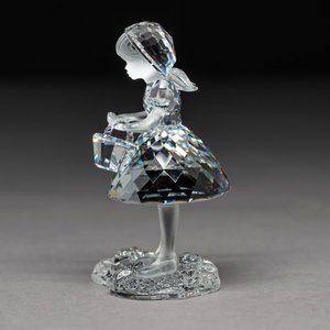 Vintage Swarovski Red Riding Hood with Basket // 7550 NR000001